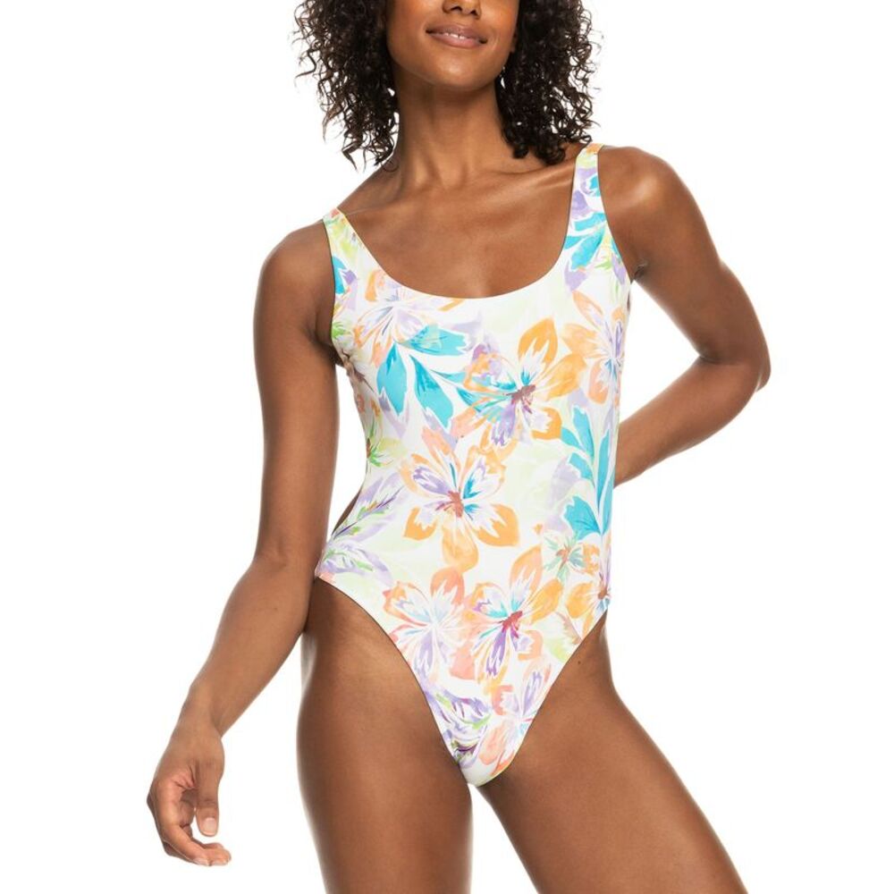 Roxy Juniors' Retro Revo Reversible One-Piece Swimsuit